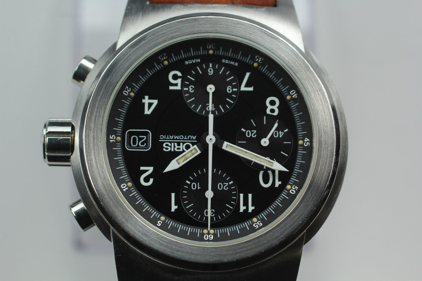 Vintage[Exc+5] ORIS Big Crown 7511 Automatic Men's Watch Chronograph 42mm  JAPAN