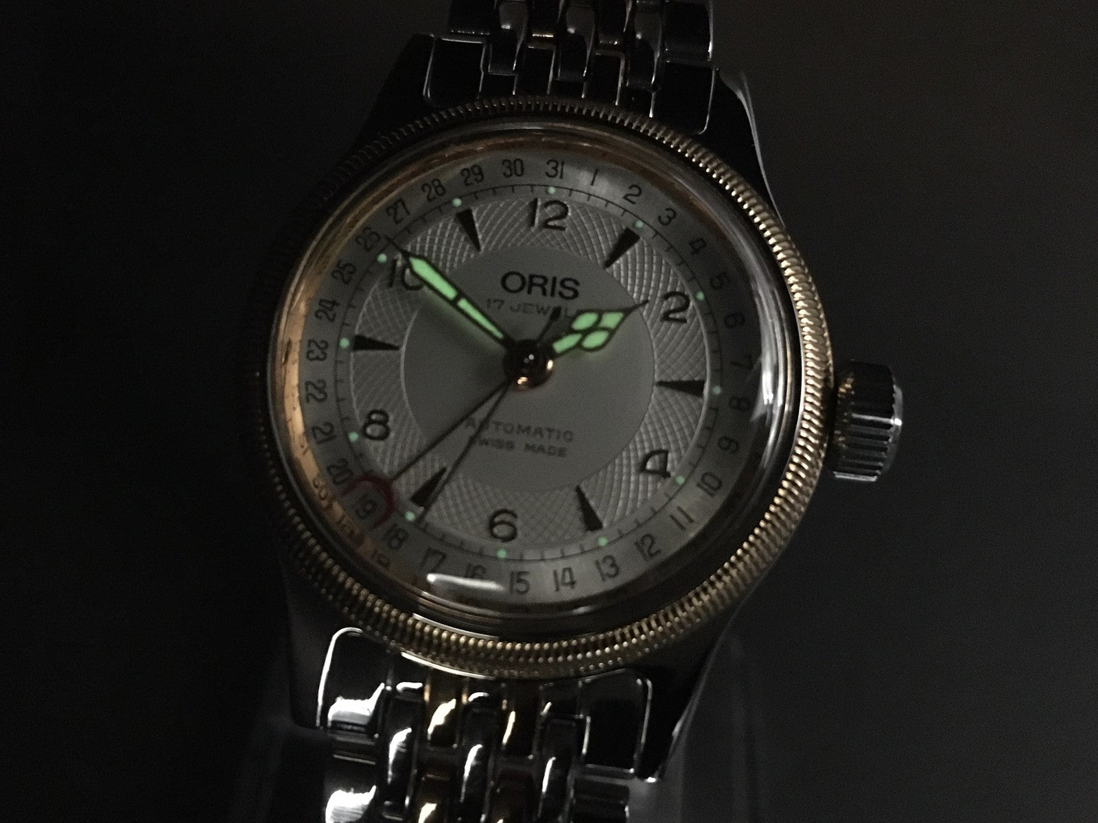 ORIS Big Crown Pointer Date 7400C 31mm Silver Gold Automatic Men's Watch [Box]