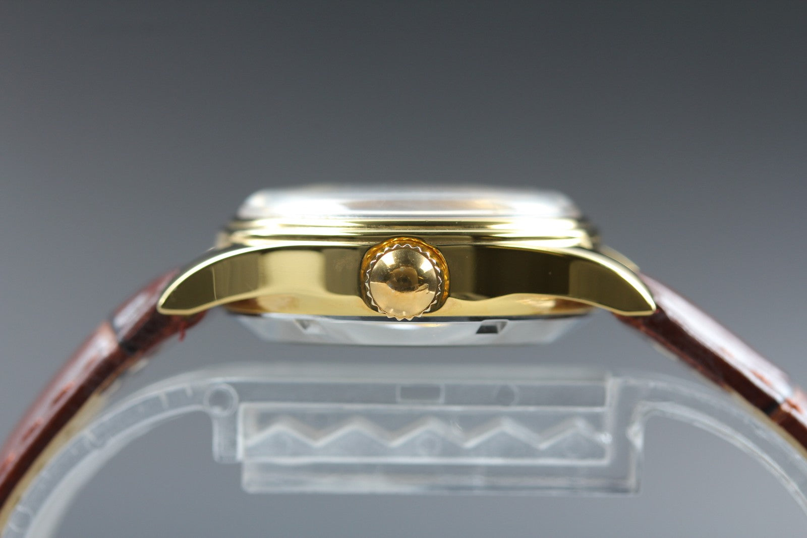 [Exc+5] ORIS Pointer Date 7405B Gold Brown 26mm Automatic Women's Watch