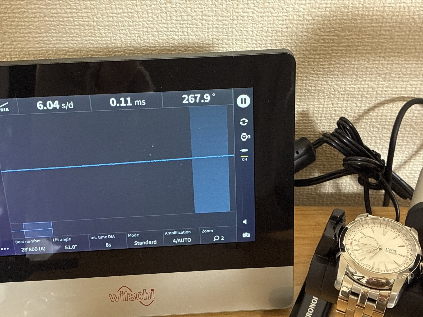 ORIS Artelier 7545 Silver Dial Automatic Small Second Men's Watch 44mm Exc+5 JP