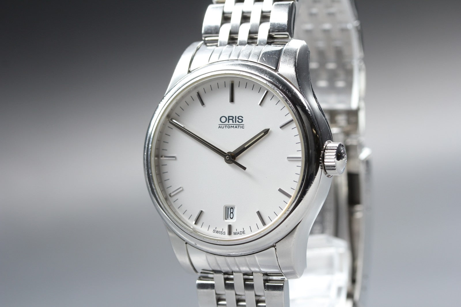 ORIS Classic Date 01 733 7578 4051-07 8 18 61 Automatic 36mm Men's Watch [Box]