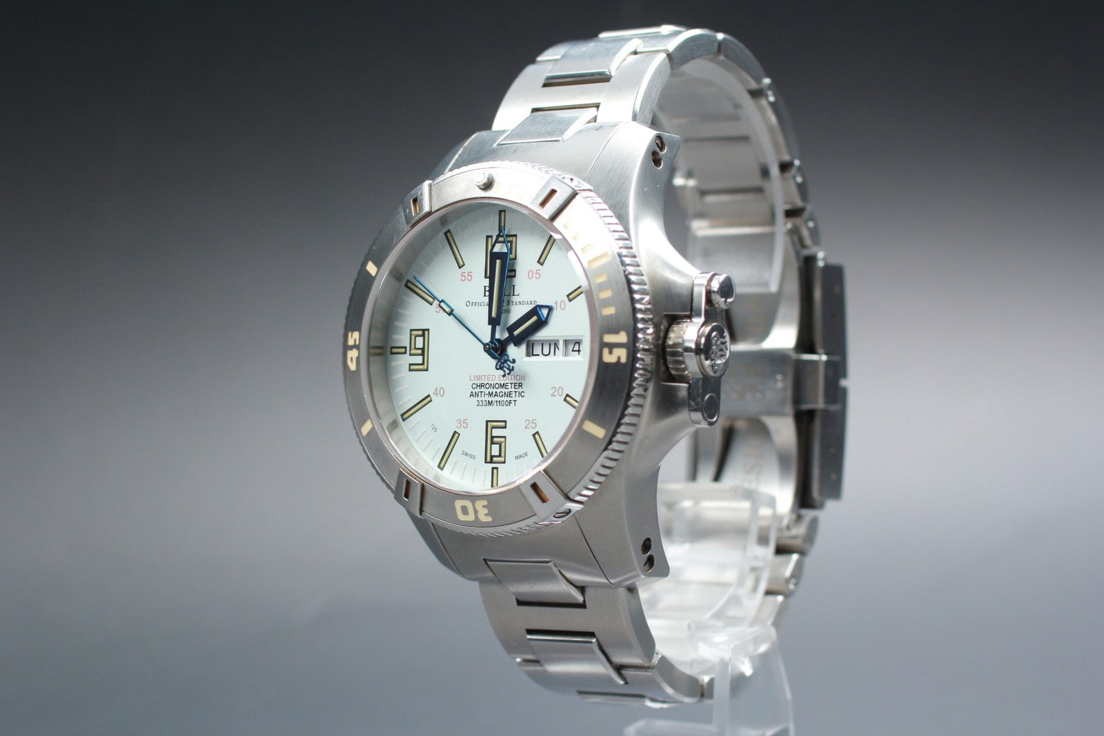 Exc+5*Box BALL Engineer Hydrocarbon Spacemaster DM2036A Automatic Men's Watch