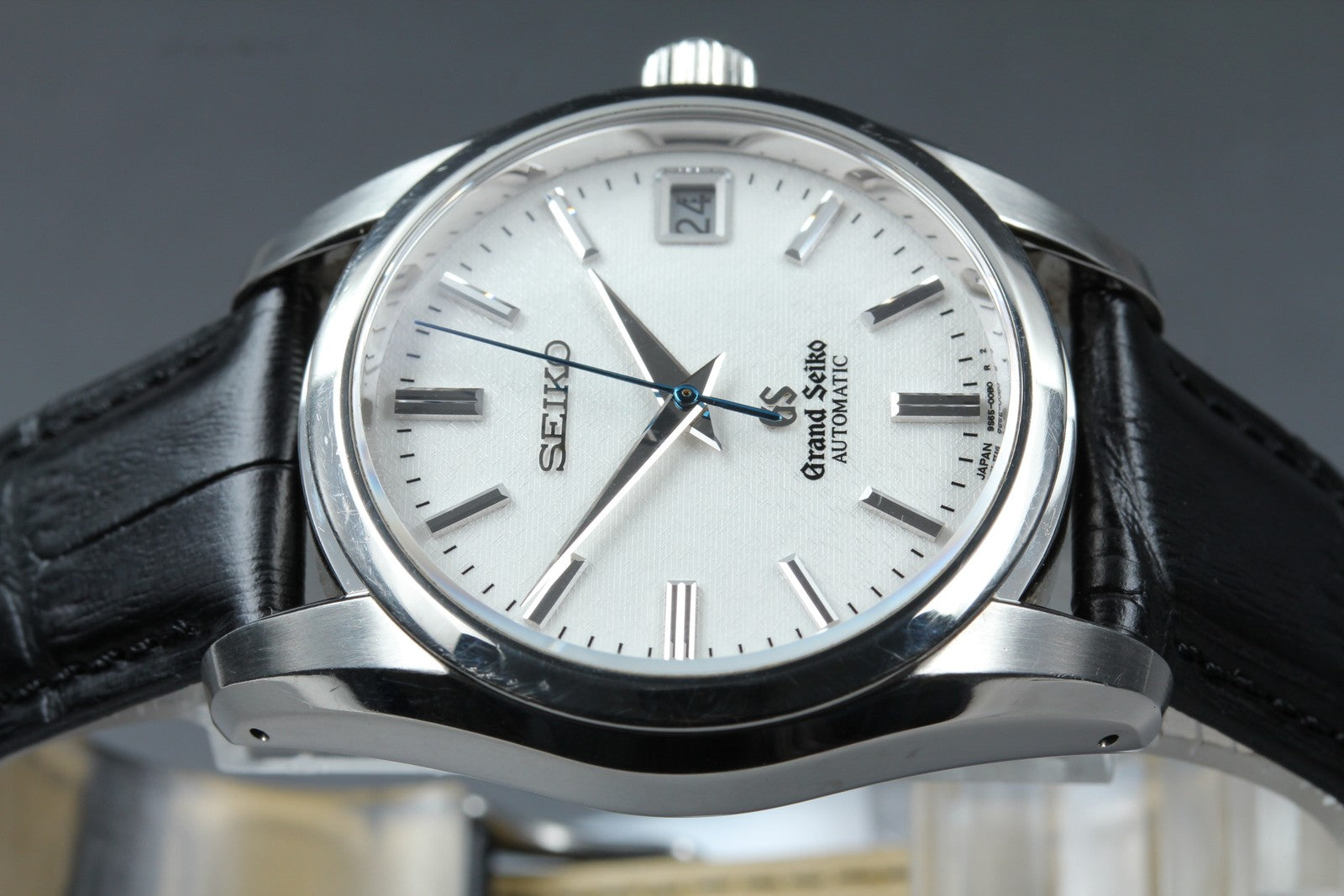 SEIKO Grand Seiko GS 9S65-00B0 SBGR087 Automatic Silver Men's Watch 36mm JAPAN