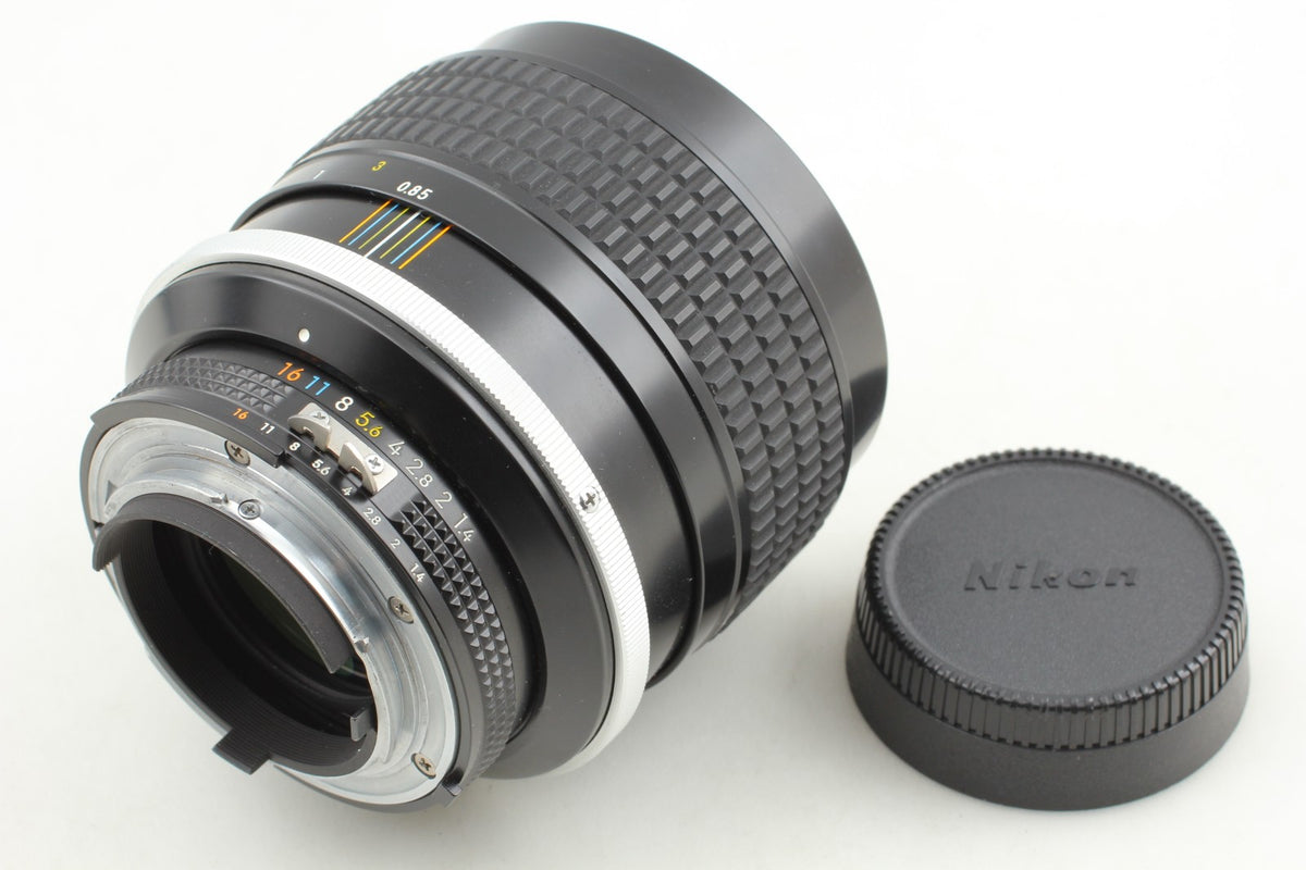 Pro Cleaned [MINT] SIC SN187xxx Nikon Ai-s Ais Nikkor 85mm f1.4 Lens JAPAN