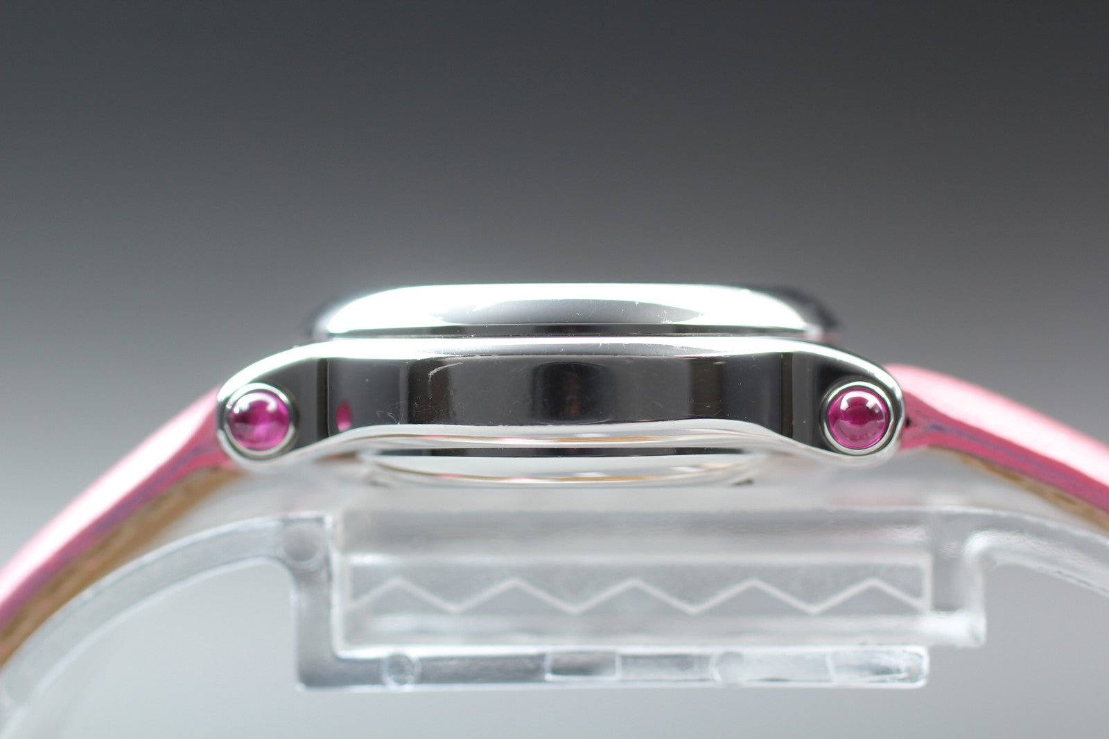 [Exc+5 Box] Chopard Happy Sports 27/8245-42 Heart Diamond Pink Qz Women’s Watch