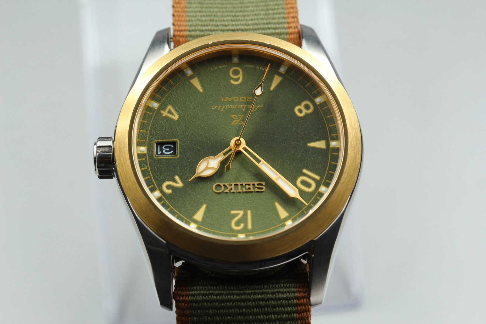 [N MINT- Box] SEIKO Prospex Alpinist 6R35-01B0 SBDC138 Green Men's Watch AT JP