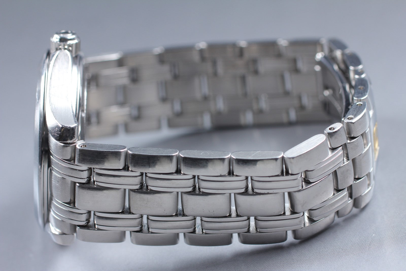 Overhauled[Exc+5] OMEGA Seamaster 120m 2511.81 Cal.1538 36mm Blue Qz Men's Watch