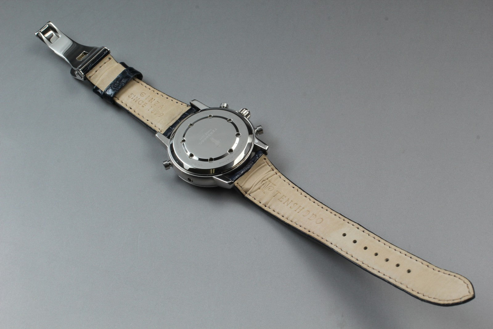 [Exc+5] TENSHOD Grand Complication 6771-T008721 TA Quartz Watch From JAPAN