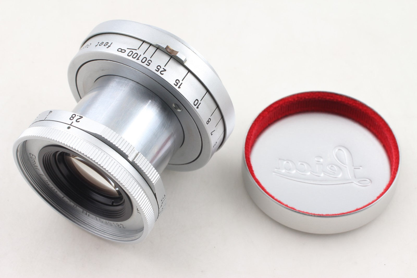 [Near MINT] Leica Ernst Leitz GmbH Wetzlar Elmar 5cm 50mm f/2.8 Lens L39 JAPAN