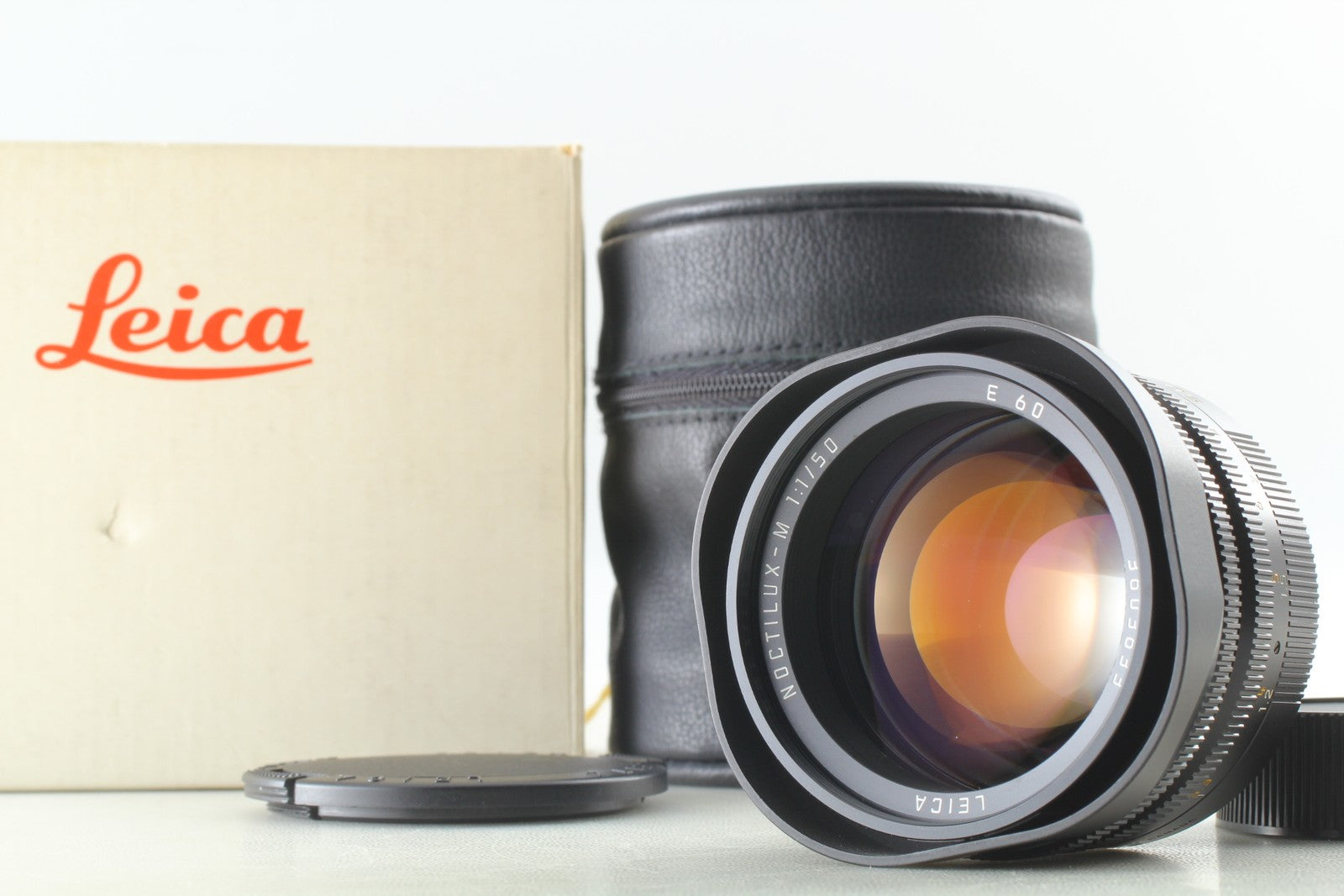 [Top MINT w/Box] Leica Noctilux-M 50mm F/1.0 F1 11822 4th Version E60 Lens JAPAN