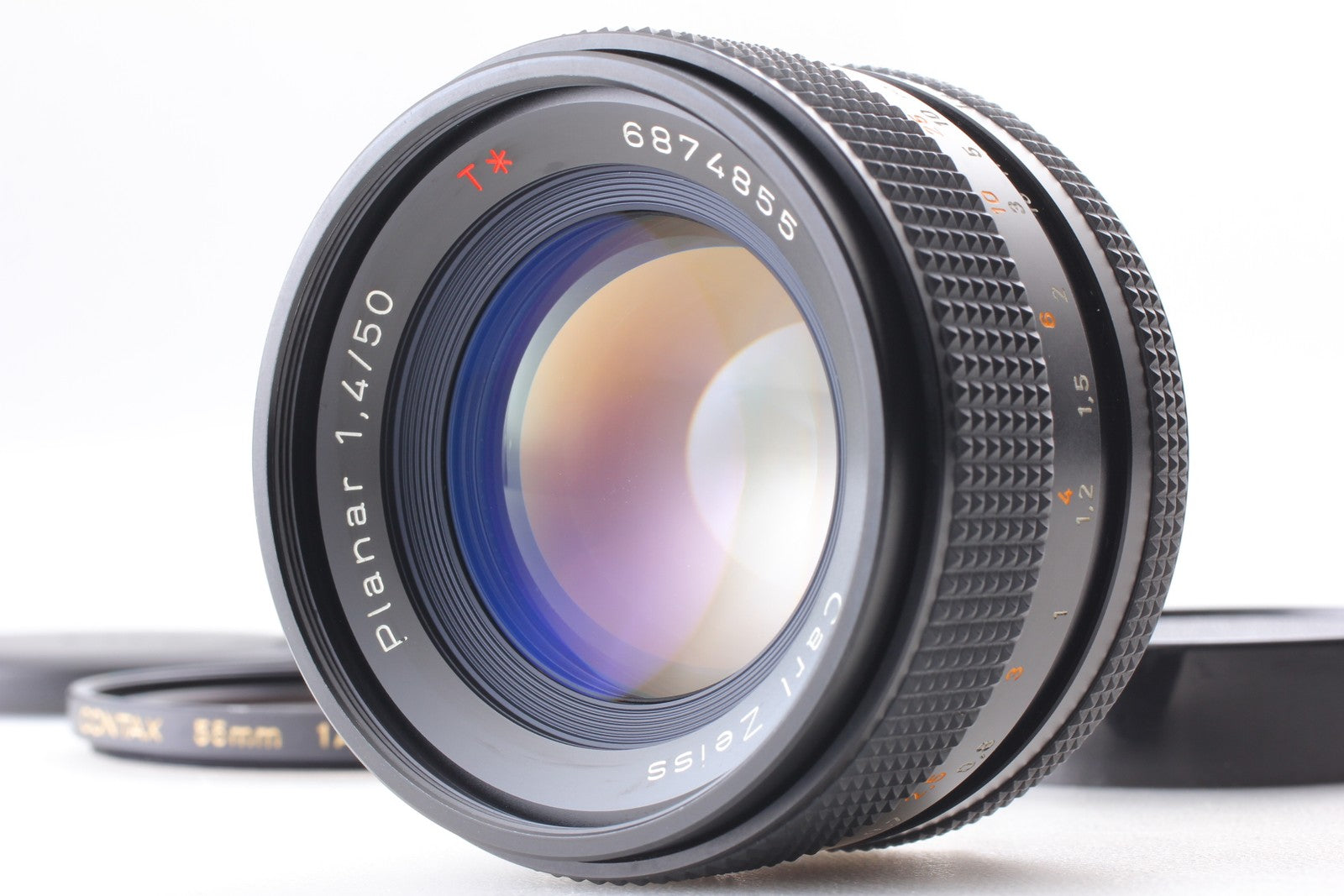 [Near MINT] Contax Carl Zeiss Planar 50mm f/1.4 T* MMJ Lens C/Y CY From JAPAN