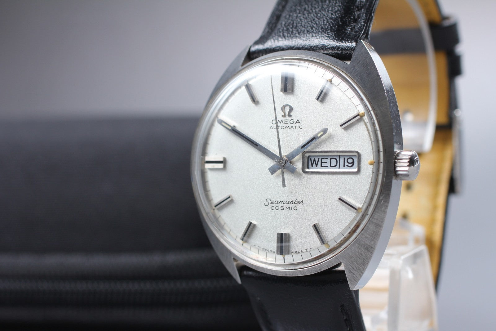 Vintage [Exc+5] Omega Seamaster Cosmic 166.036 Tool 107 34mm AT Man's Watch