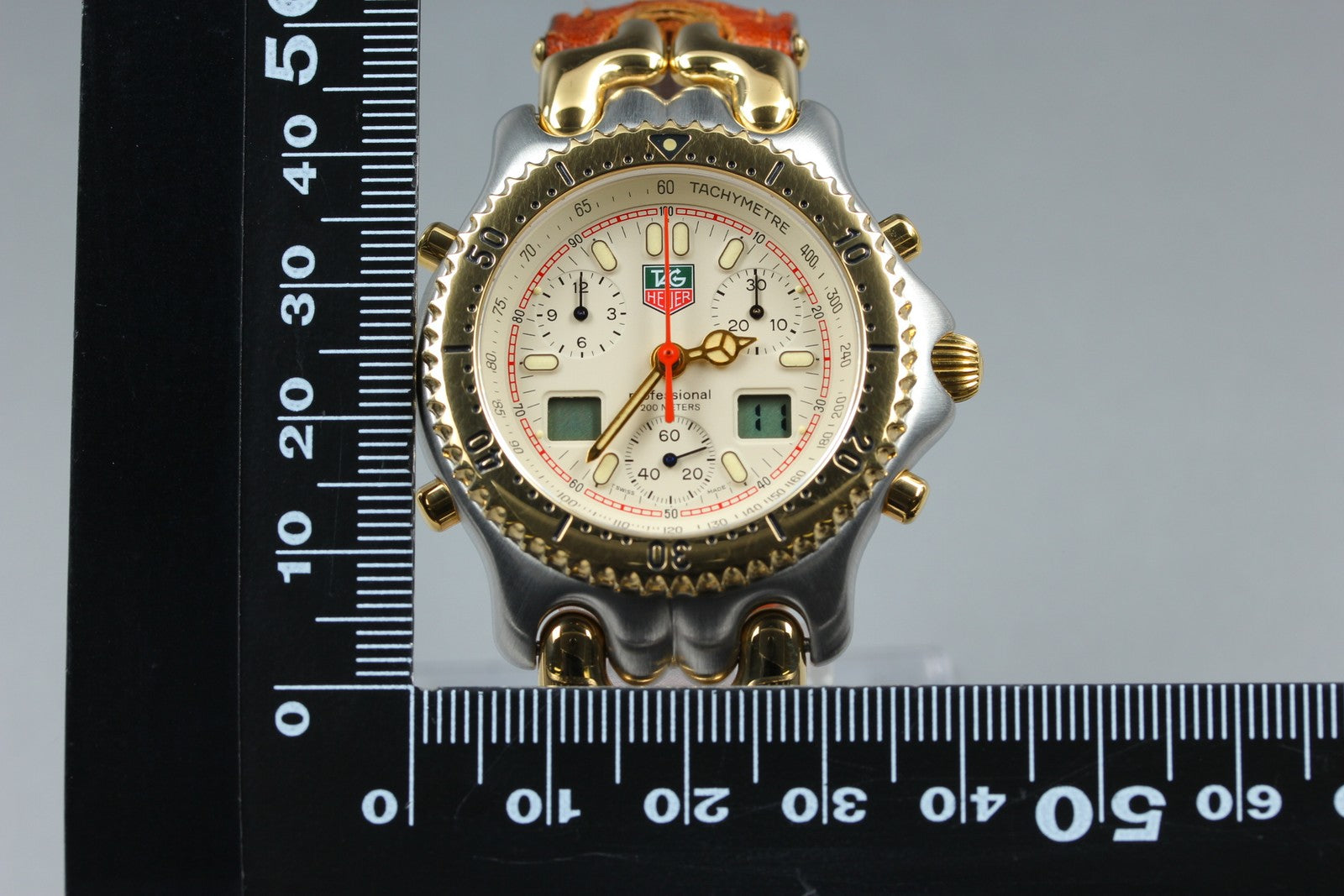 TAG HEUER SENNA SEL S/el CG1123-0 Chronograph Men's Quartz Watch [Box]