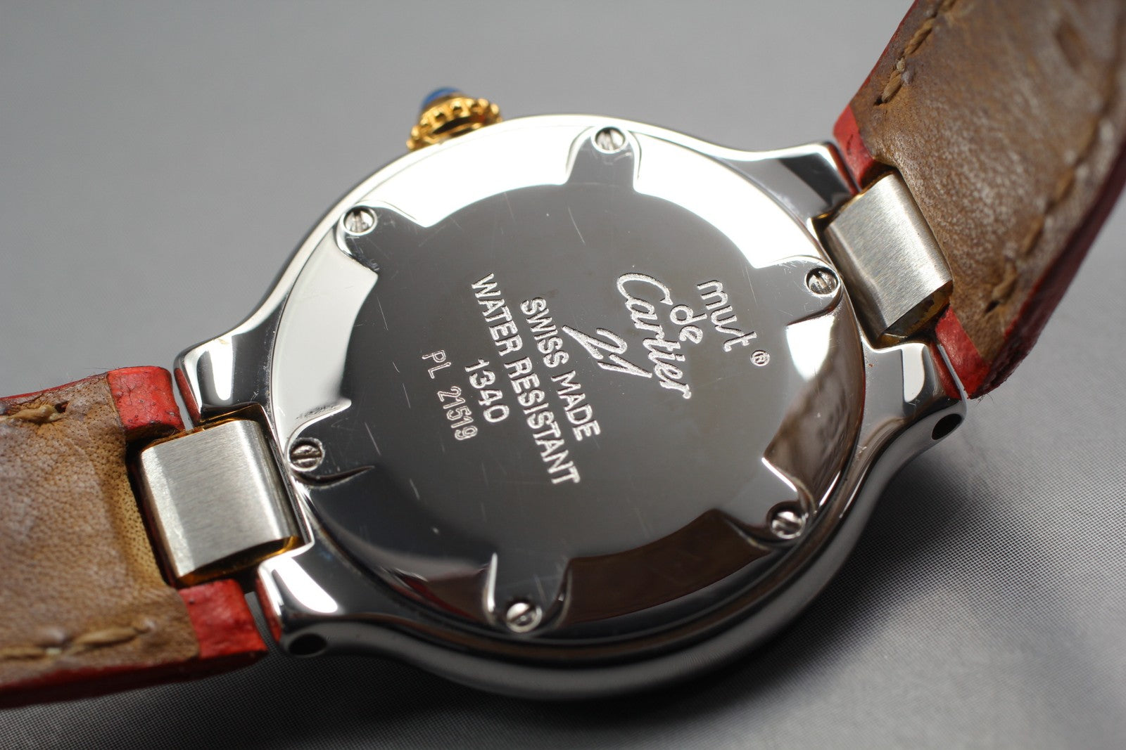 Cartier Must De 21 1340 Silver Quartz Women's Watch 27mm JP