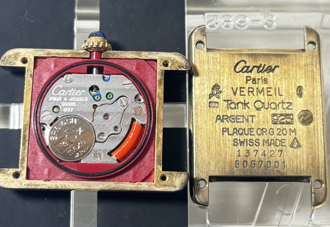 Vintage[Exc+5 Box] Cartier Must de Cartier Tank 5057001 SM 20mm Women's Qz Watch