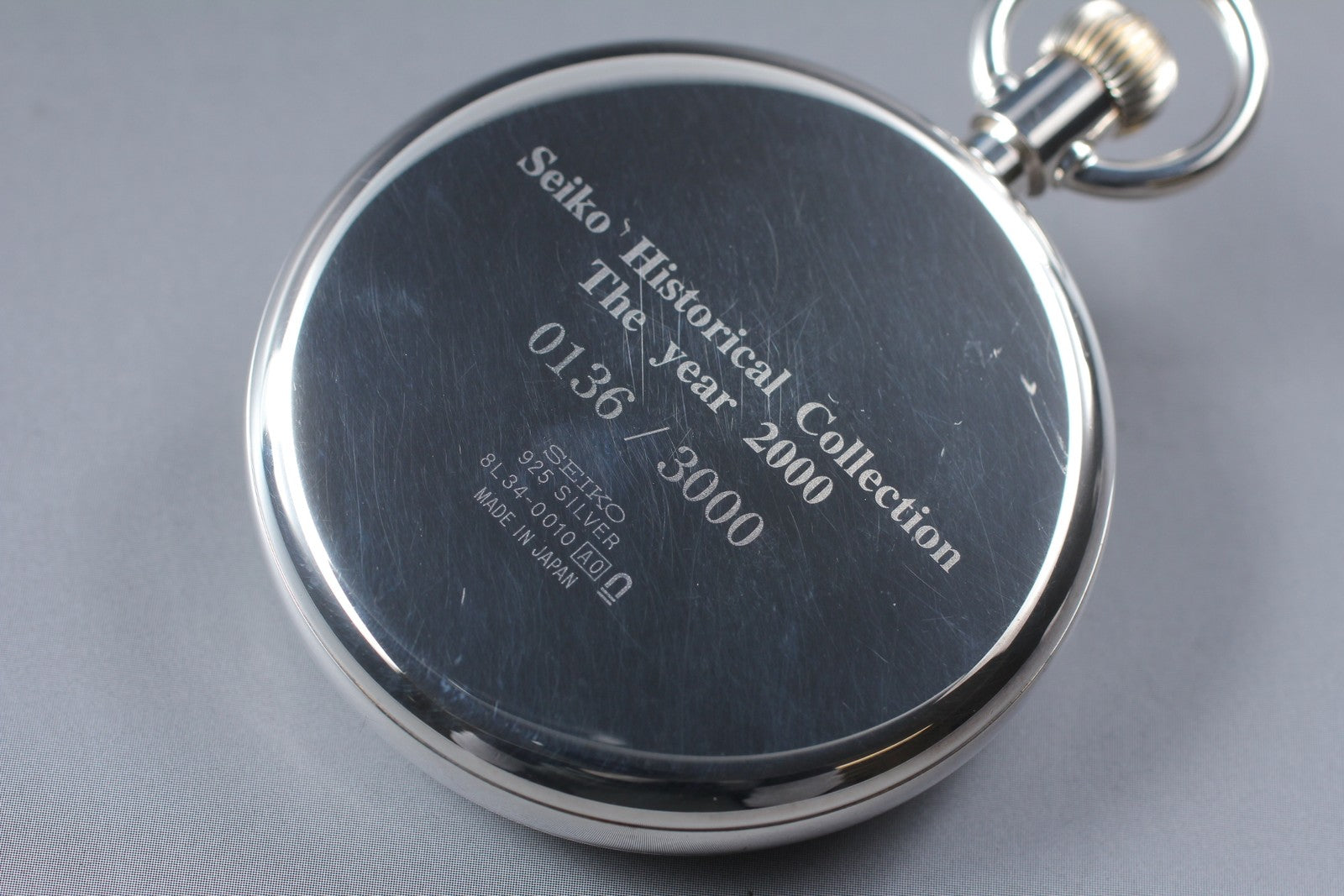 Limited [Exc+5] SEIKO Railroad Watch 8L34-0010 SCVR001 0136/3000 Hand Winding