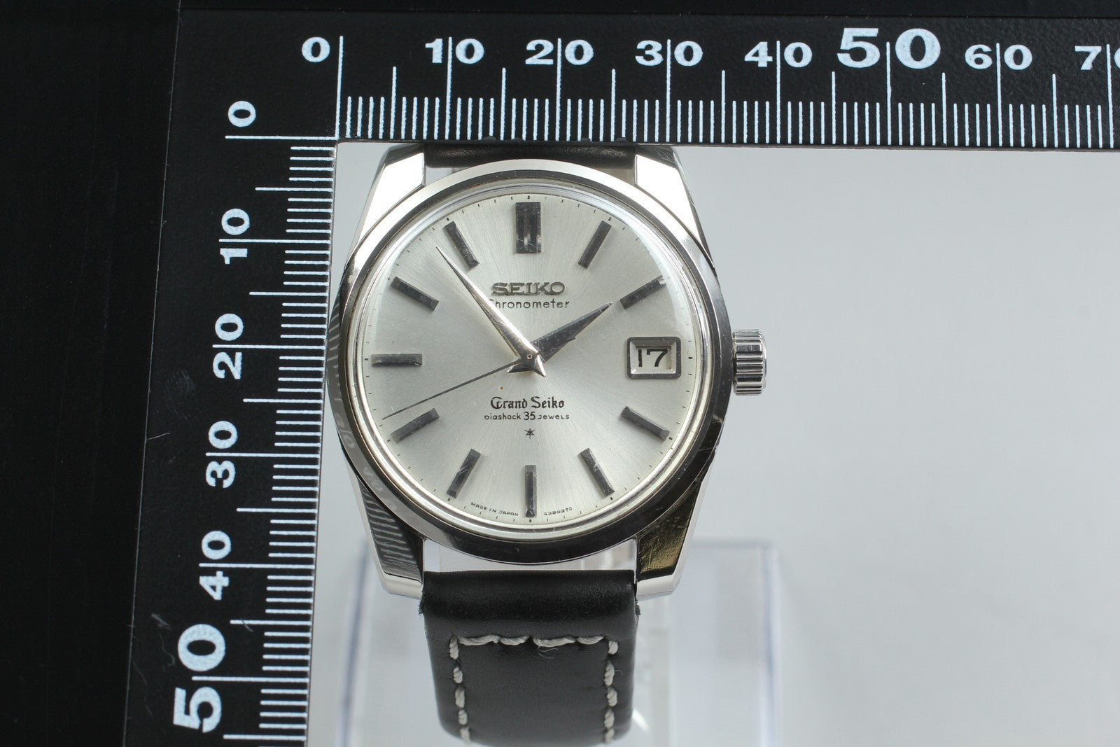 Vintage [Exc+4] GRAND SEIKO 43999 Chronometer Silver Men's Watch Manual JAPAN