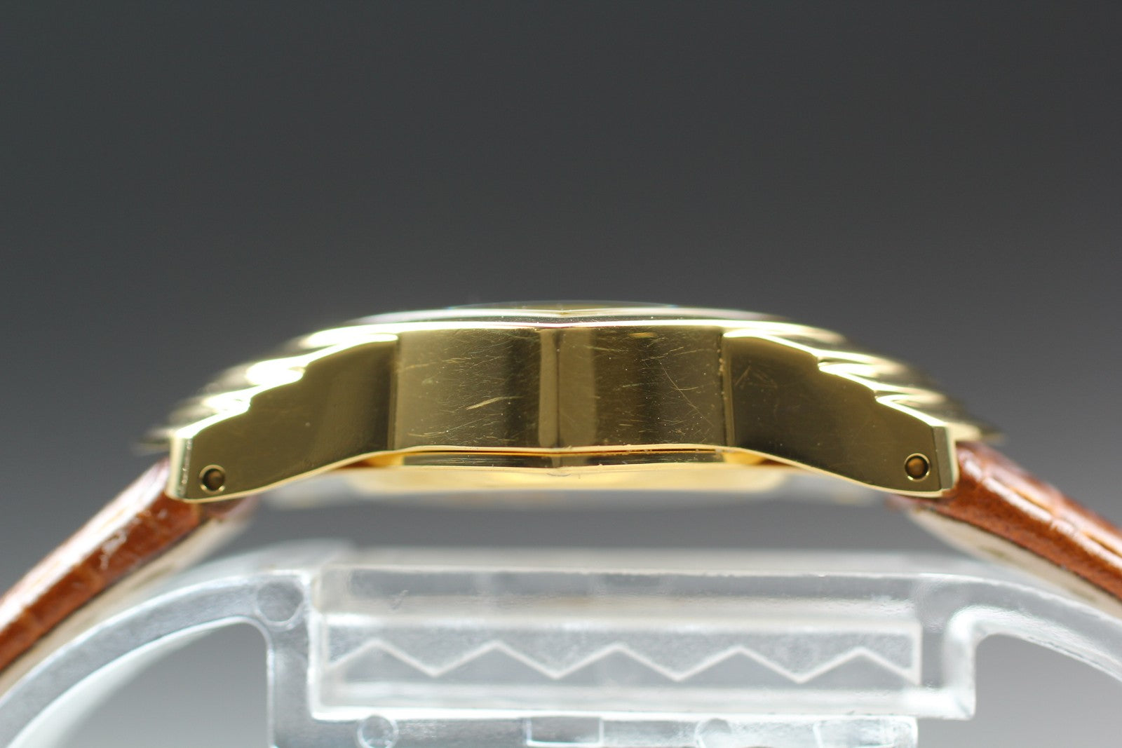 [Exc+5] HAMILTON Ventura H241010 Brown Gold 24mm Quartz Women's Watch