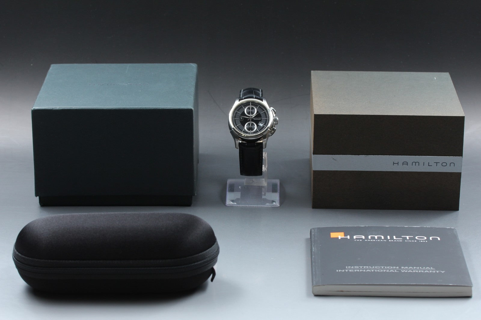 [Exc+5 Box] Hamilton Jazzmaster Auto Chronograph H326160 Automatic Men’s Watch