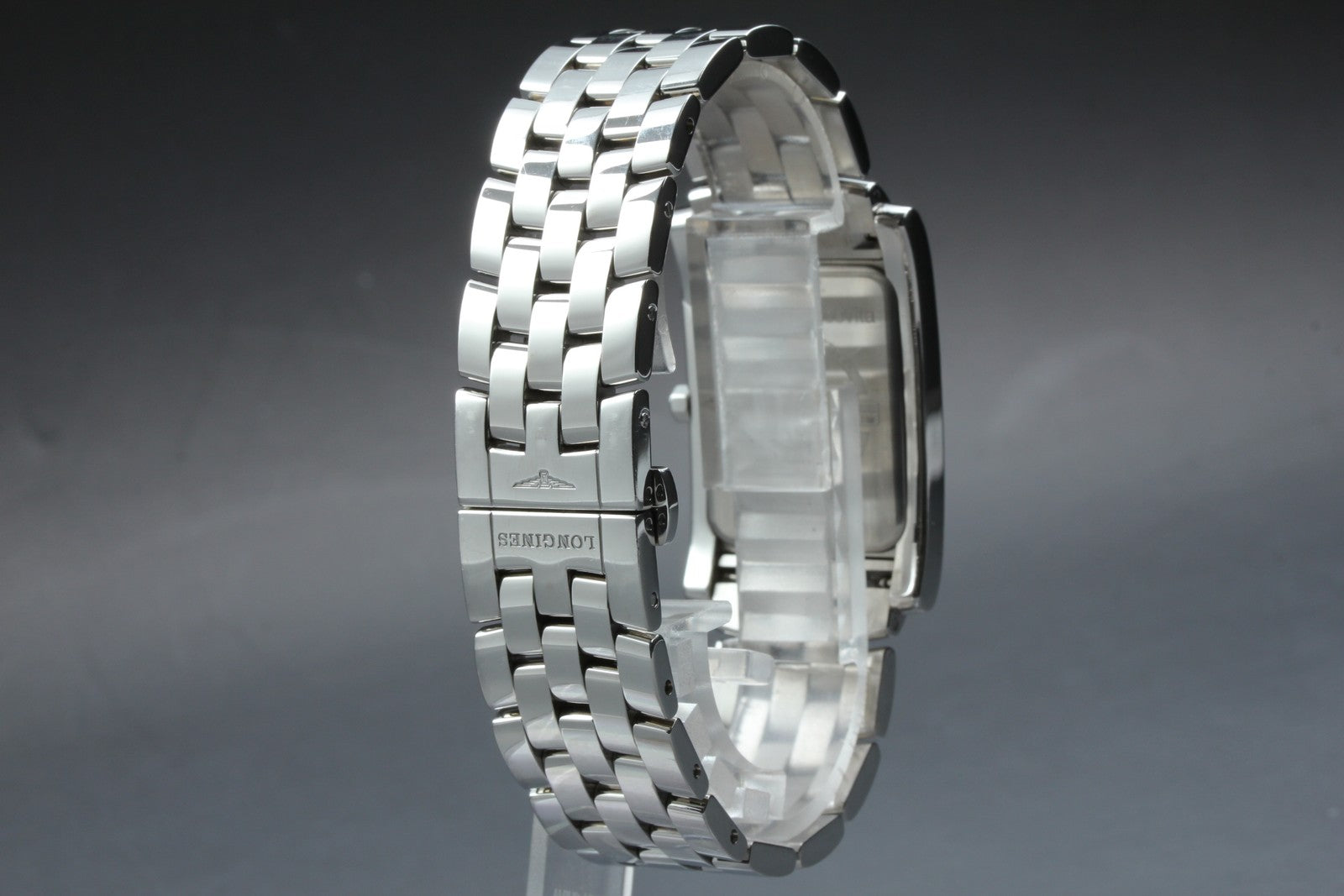 New Batt LONGINES DolceVita L5.655.4 Black Dial Unisex Quartz Watch 26mm JAPAN
