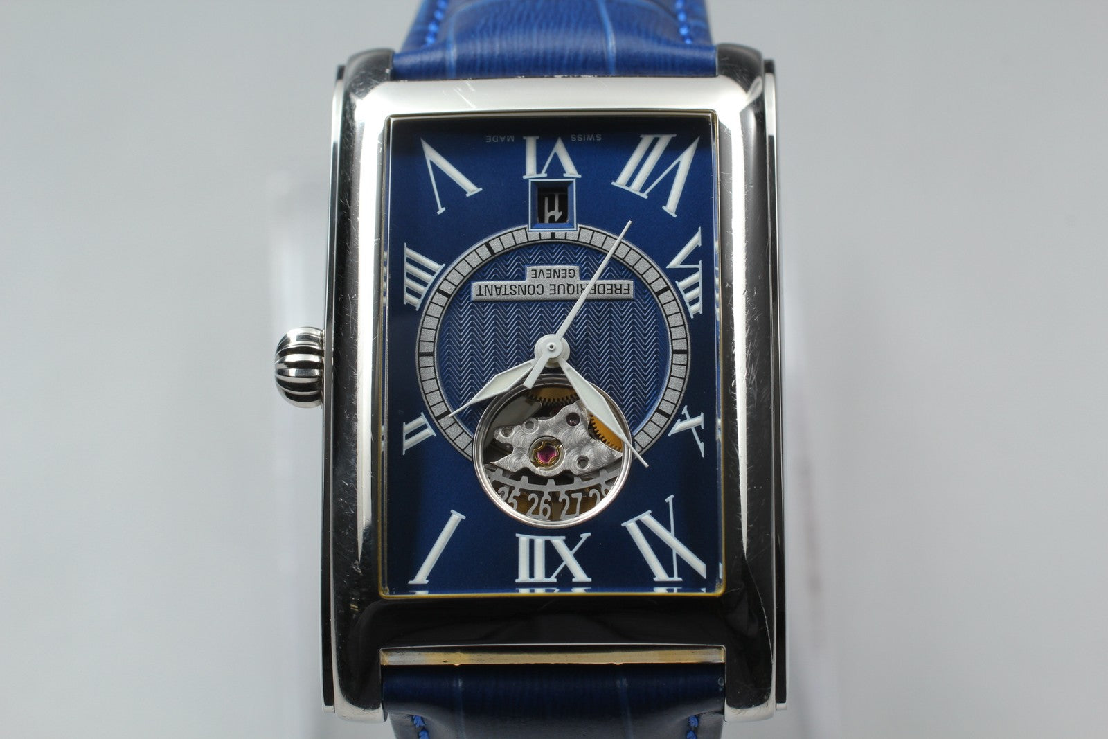 Limited [Exc+5 Box] FREDERIQUE CONSTANT FC-315NS4C26 Blue Automatic Men's Watch