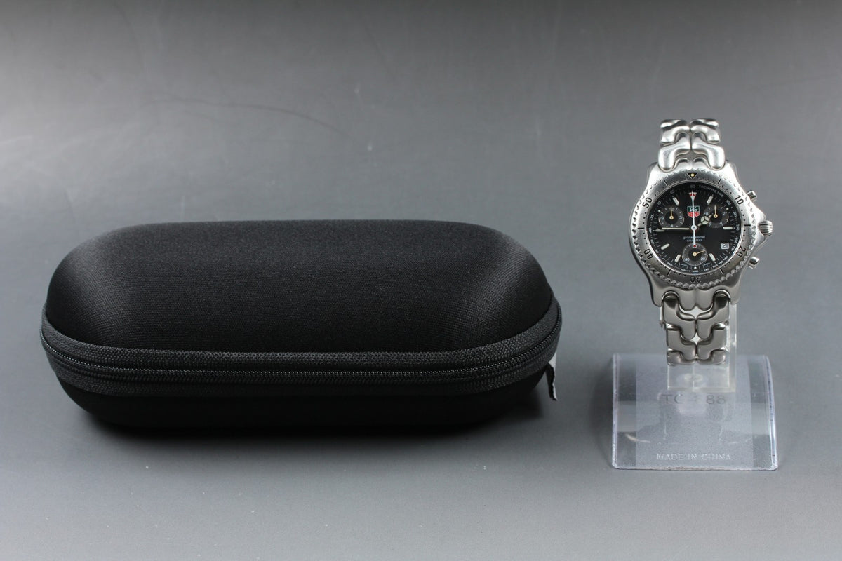 [ Limited ] TAG Heuer S/el Chronograph CG1118 Leonardo Nascimento Men's Qz Watch