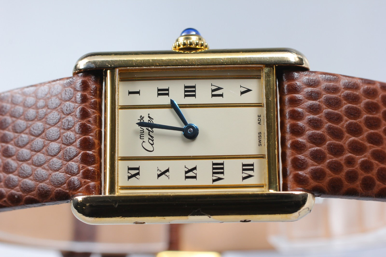 Vintage [Exc+5] Cartier Must de Cartier Tank 5057001 SM 20mm Women's Qz Watch