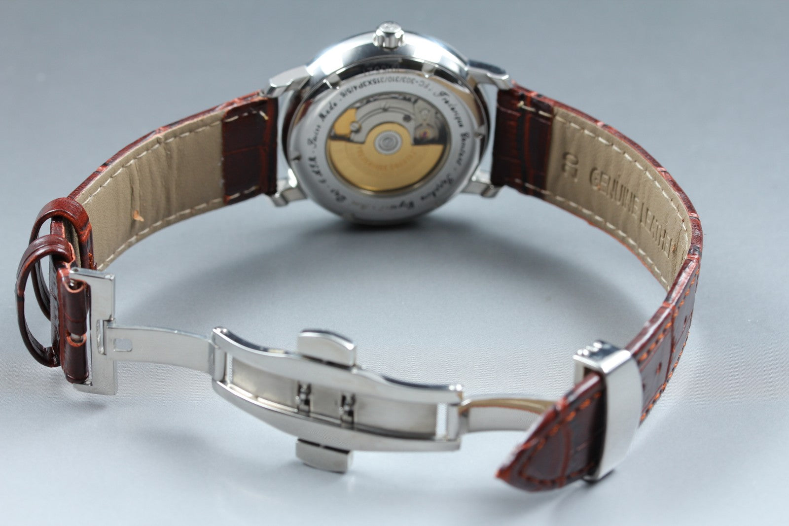 FREDERIQUE CONSTANT FC303/310/315X3P4/5/6 Automatic Silver Men's 38mm JAPAN Box