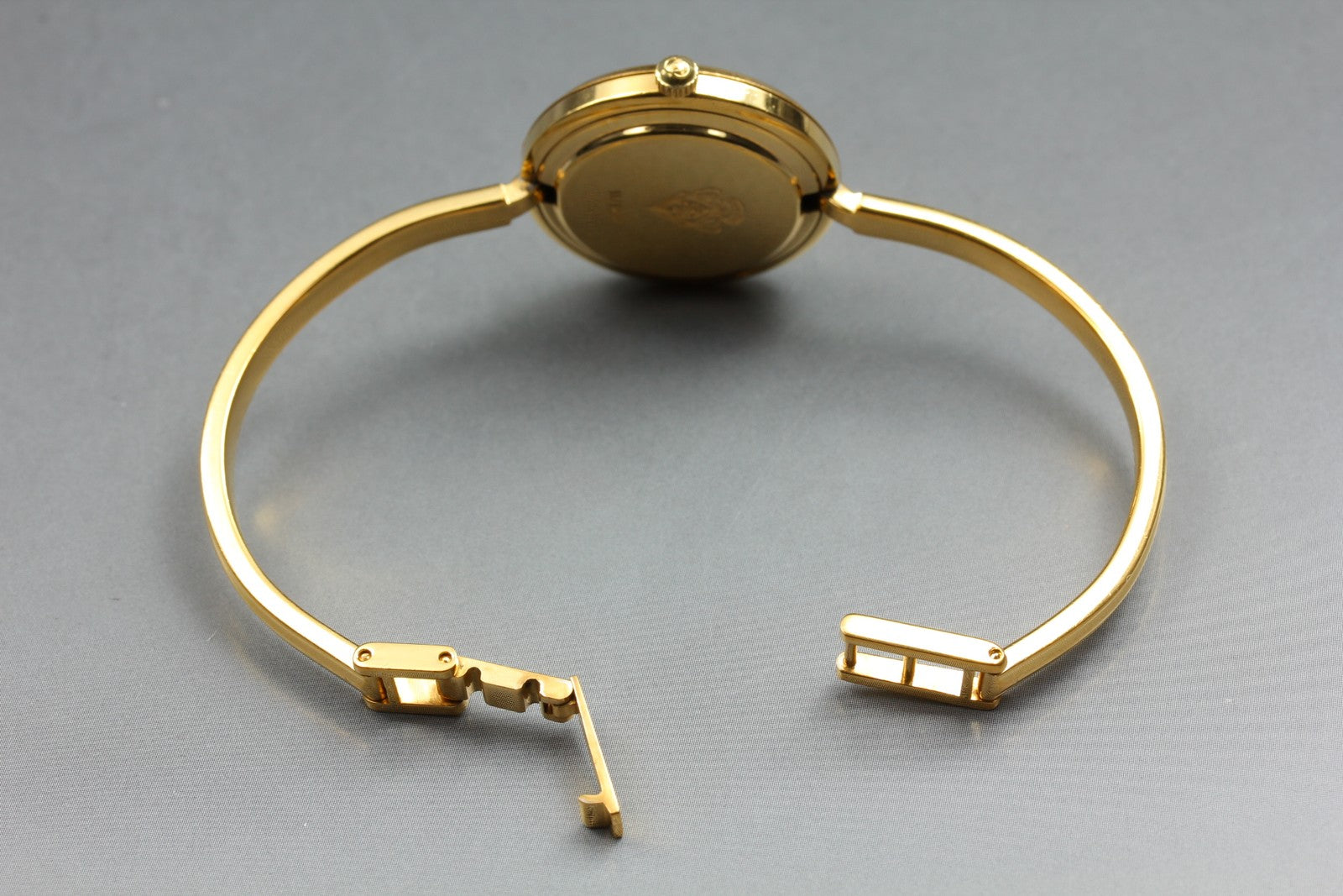 [Overhauled] Gucci Change Bezel 11/12.2 Gold Bangle Women's Quartz Watch Vintage