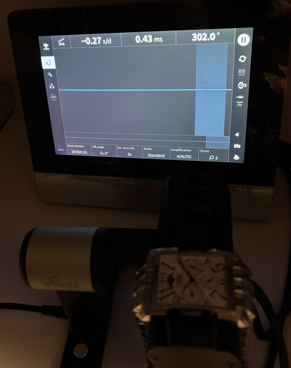 [Exc+5] ORIS Rectangular Complication 7658 Moon Phase 33mm Automatic Men's Watch