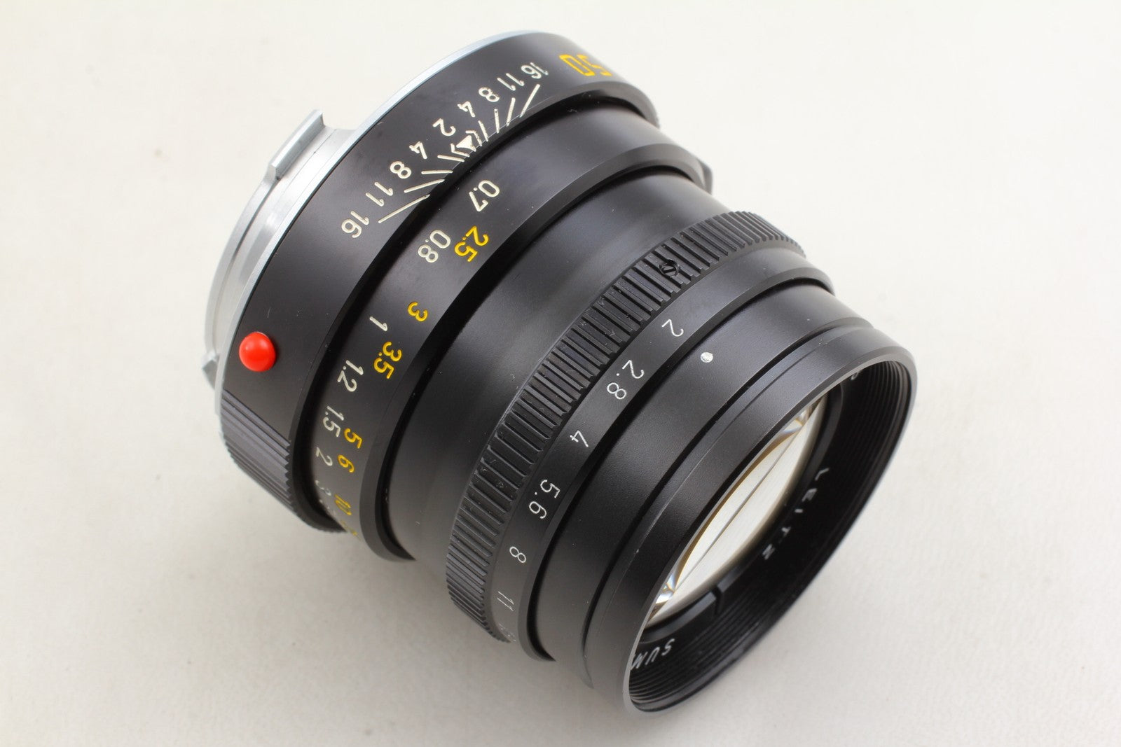 Pro Cleened [MINT w/Hood Filter] Leica Leitz SUMMICRON-M 50mm f/2 Lens JAPAN