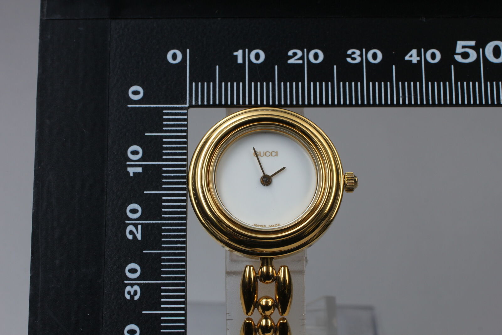 New Battery [Exc+5 Box] Gucci Change Bezel 11/12.2 6 Colors Women's Qz Watch JP