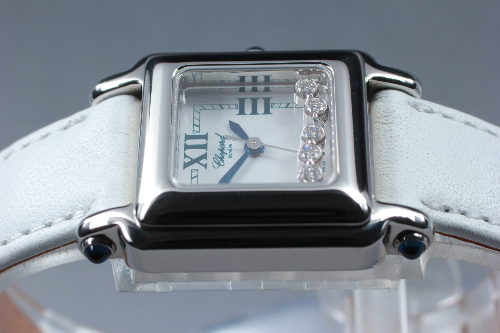 [Exc+5 Box] Chopard Happy Sport 27/8892-23 Diamond White Quartz Women’s Watch