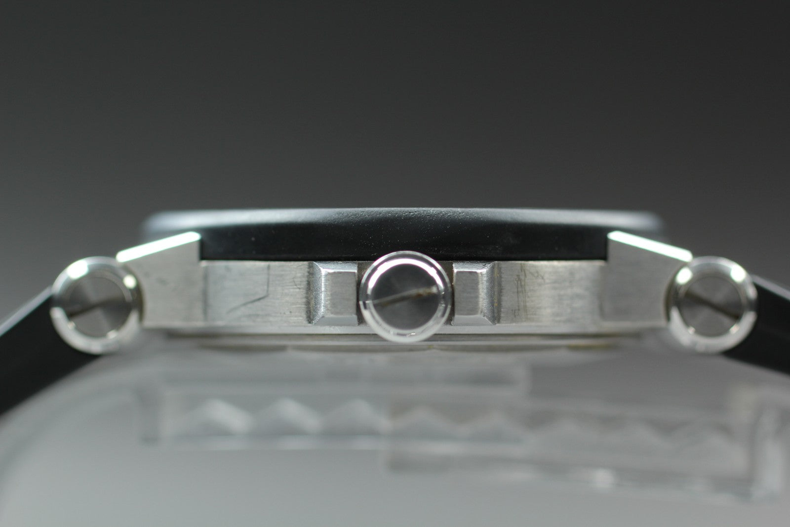BVLGARI Diagono DG35SV Black Dial Automatic Men's Watch 36mm JAPAN
