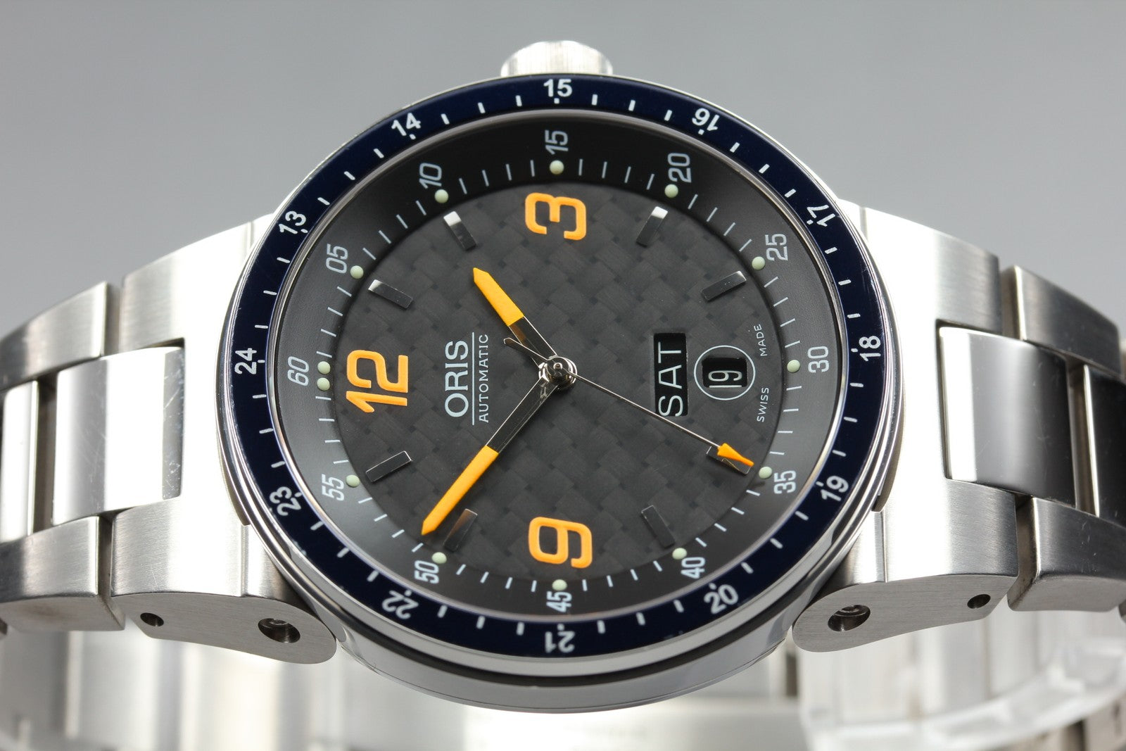 ORIS Williams F1 Team 7595 Date Black Dial Automatic Day/Date Men's Watch [Box]