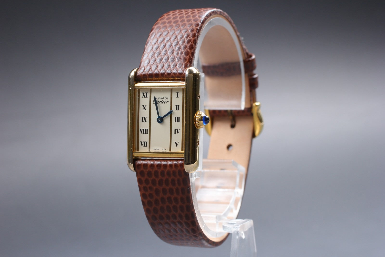 Vintage [Exc+5] Cartier Must de Cartier Tank 5057001 SM 20mm Women's Qz Watch