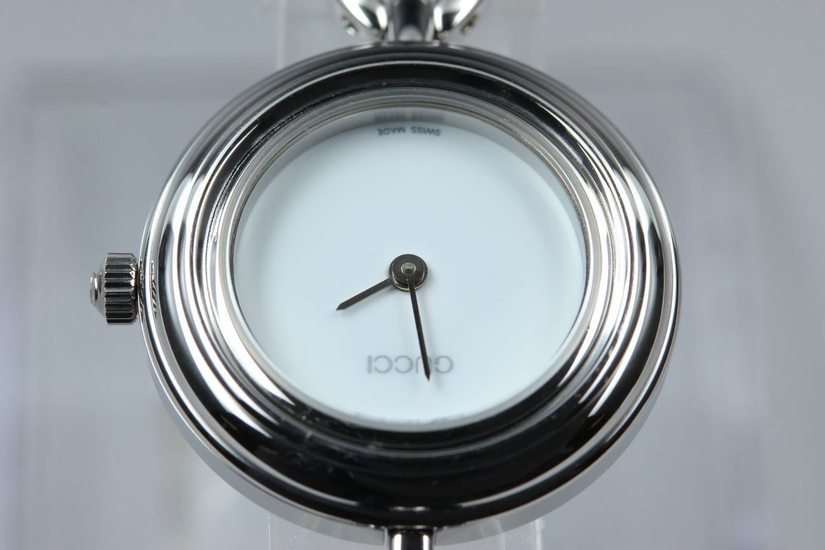 [Overhauled] Gucci Change Bezel 11/12.2L 6 Colors Silver Women's Watch Box