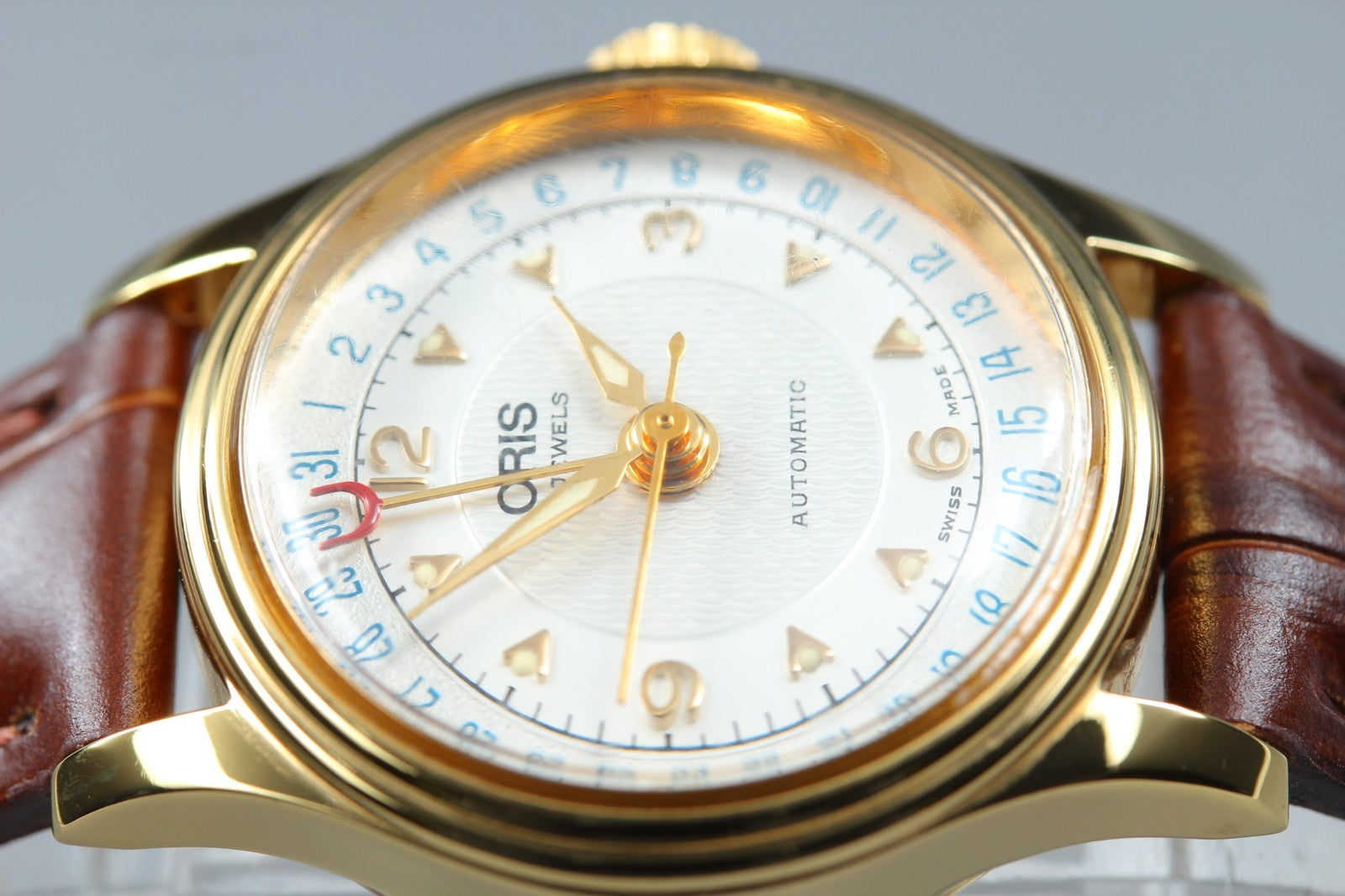 [Exc+5] ORIS Pointer Date 7405B Gold Brown 26mm Automatic Women's Watch