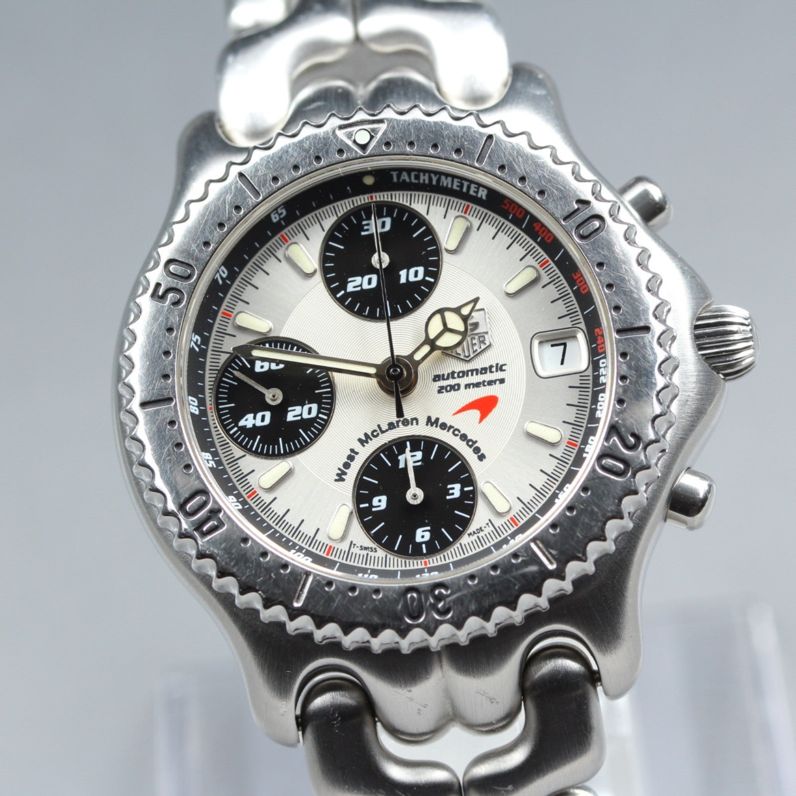 TAG Heuer SEL McLaren Mercedes CG2113 Automatic Chronograph Men's Watch 39mm JP