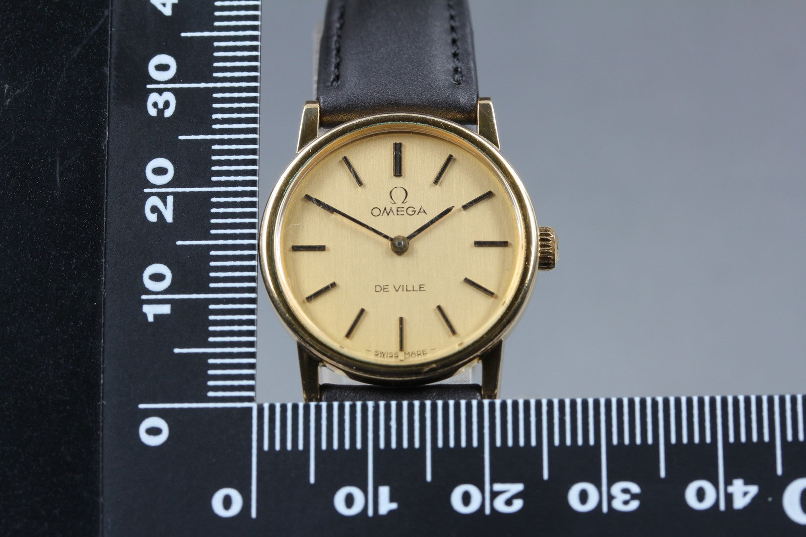Overhauled[Exc+5] OMEGA De Ville Cal.625 511.0532 24mm Gold Manual Women's Watch