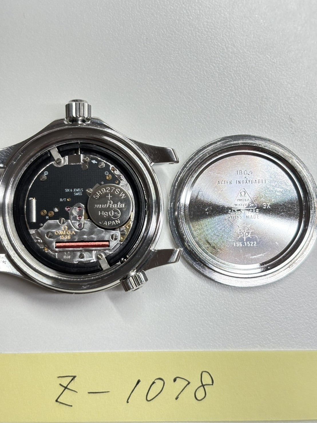 Overhauled [Exc+5 Box] OMEGA Seamaster 2561.80 300M Blue 36mm Men's Watch Quartz