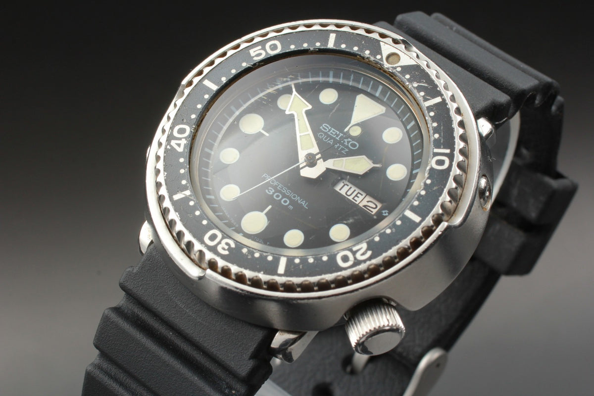 [Exc+4] SEIKO Professional 300m Diver 7549-7010 Quartz Men’s Watch 47mm JAPAN
