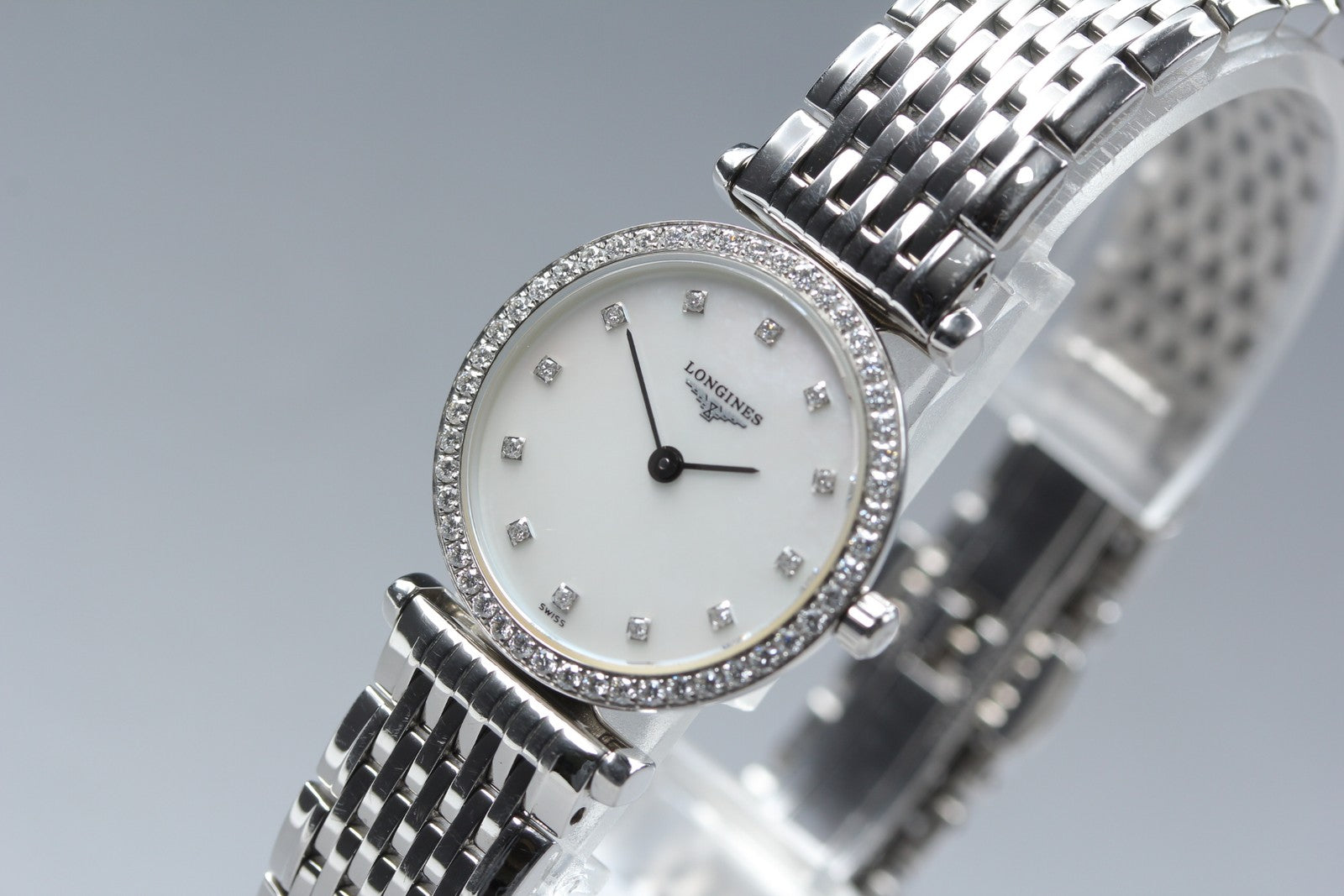 LONGINES La Grande Classique L4.241.0 White Diamond Women's Quartz Watch [Box]