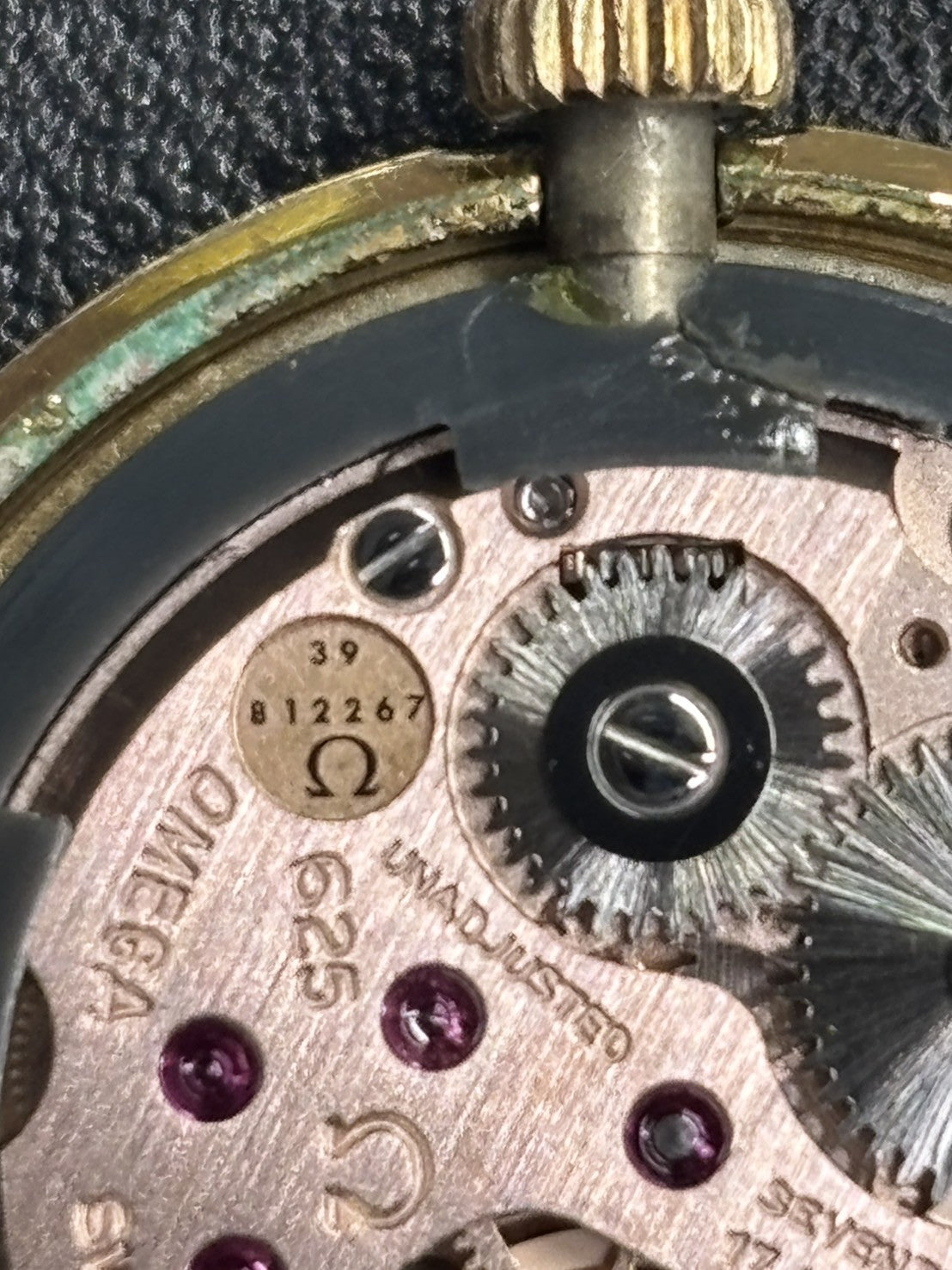 Overhauled[Exc+5] OMEGA De Ville Cal.625 511.0532 24mm Gold Manual Women's Watch