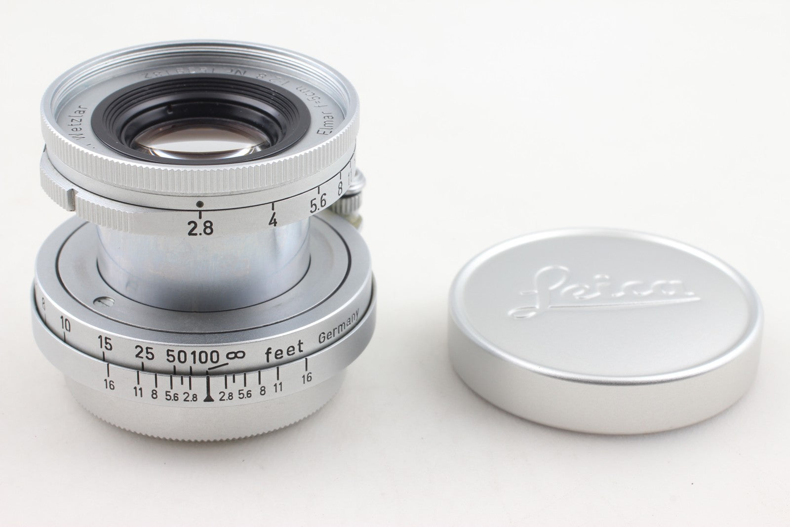 [Near MINT] Leica Ernst Leitz GmbH Wetzlar Elmar 5cm 50mm f/2.8 Lens L39 JAPAN