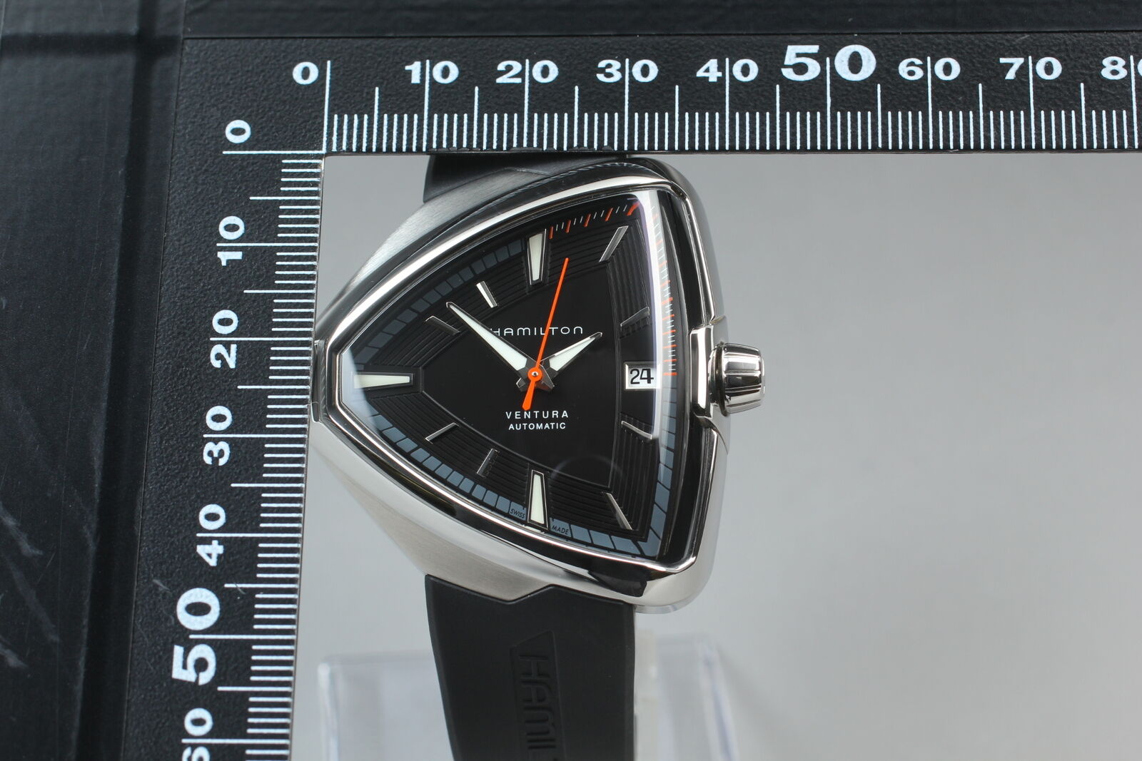 [Near MINT Box] HAMILTON Ventura H245550 H24555331 Automatic Men's Watch JAPAN