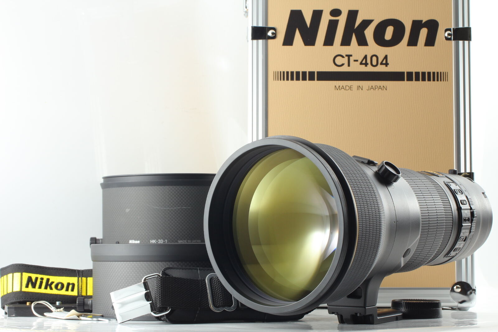 [ MINT w/Case Strap ] Nikon N AF-S Nikkor 400mm f2.8 G ED VR Lens From JAPAN