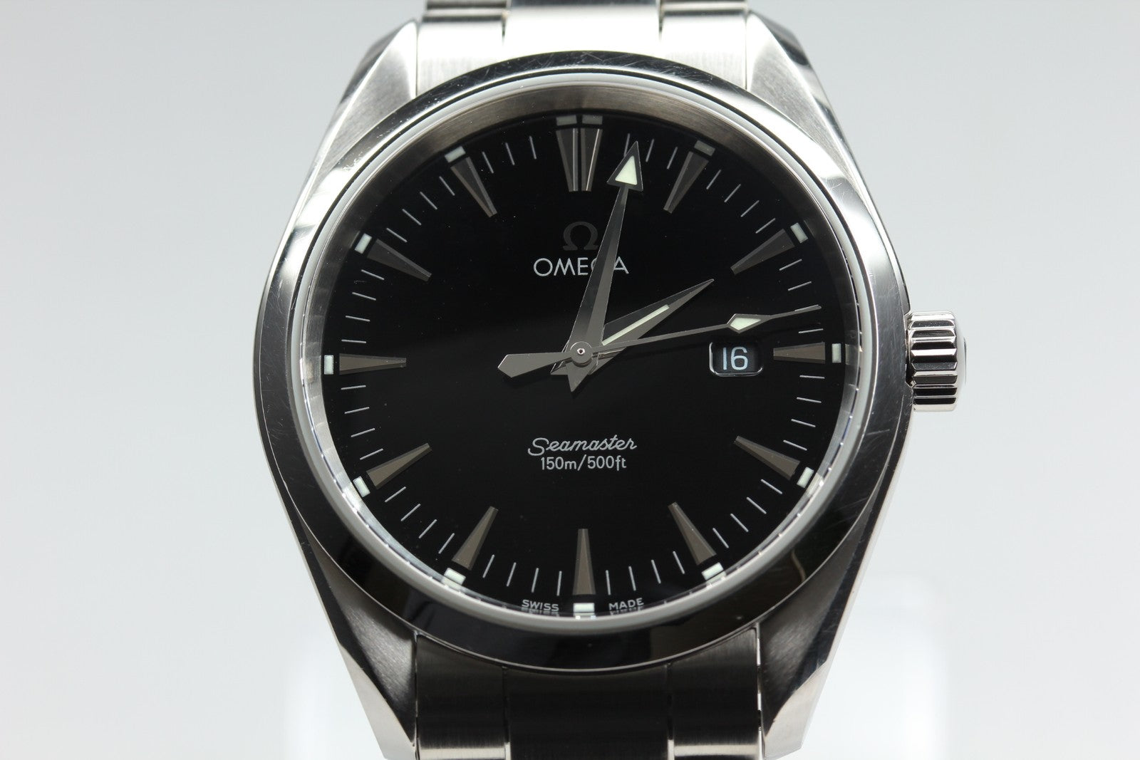 OMEGA Seamaster Aqua Terra 2517.50 Cal.1538 150M Black 38mm Qz Mens Watch [Box]