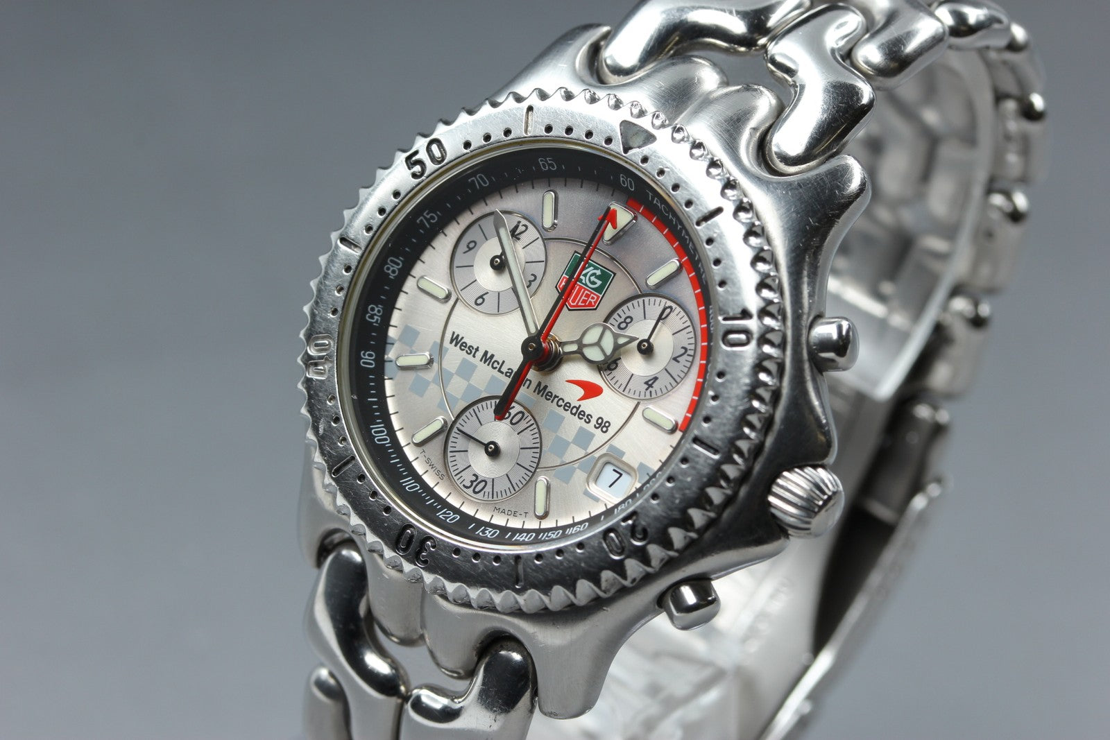 Overhauled TAG Heuer SEL CG1117 F1 McLaren Mercedes Limited Model Quartz  Watch