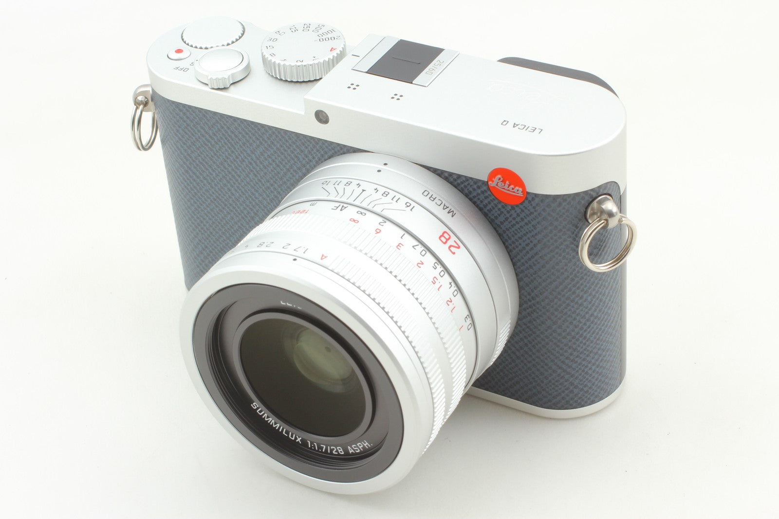 Rare Limited Edition [NOS Top MINT] Leica Q Globe Trotter Navy Blue From JAPAN